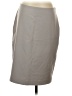Adrianna Papell Solid Gray Formal Skirt Size 4 - photo 1