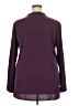 Timeson 100% Polyester Purple Long Sleeve Blouse Size XXL - photo 2