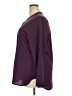 Timeson 100% Polyester Purple Long Sleeve Blouse Size XXL - photo 5