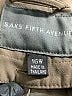 Saks Fifth Avenue 100% Polyester Brown Trenchcoat Size 16 - photo 6