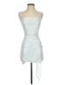 Unbranded Metallic Silver Cocktail Dress Size XS - photo 1
