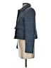 Zara 100% Acetate Tweed Blue Blazer Size S - photo 5