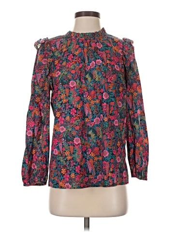 Liberty Art Fabrics for J.Crew Long Sleeve Blouse (view 1)
