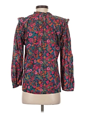 Liberty Art Fabrics for J.Crew Long Sleeve Blouse (view 2)
