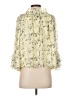 CeCe 100% Polyester Ivory 3/4 Sleeve Blouse Size S - photo 2