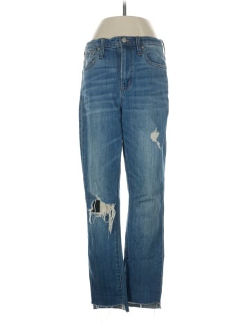 Madewell The High-Rise Slim Boyjean in Lita Wash: Step-Hem Edition (view 1)