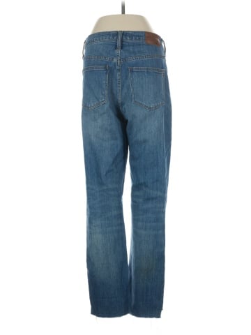 Madewell The High-Rise Slim Boyjean in Lita Wash: Step-Hem Edition (view 2)