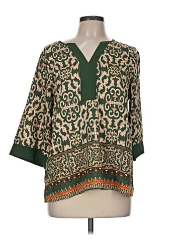 Bebonnie 3/4 Sleeve Blouse (view 1)