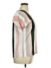 Shein Color Block Pink Short Sleeve Blouse Size XL (tall) - photo 4