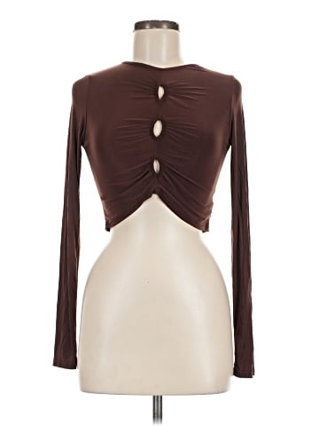 PrettyLittleThing Long Sleeve Top (view 1)