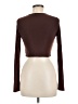 PrettyLittleThing Brown Long Sleeve Top Size 8 - photo 2