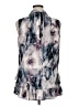 Simply Vera Vera Wang 100% Polyester Gray Sleeveless Blouse Size XL - photo 2