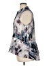 Simply Vera Vera Wang 100% Polyester Gray Sleeveless Blouse Size XL - photo 5