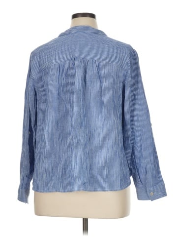 J.Jill 3/4 Sleeve Button-Down Shirt (view 2)