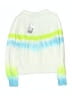 Splendid Tie-dye White Pullover Sweater Size 10 - photo 2
