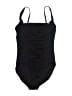 Calvin Klein Solid Black One Piece Swimsuit Size 10 - photo 1