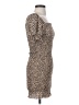 Trixxi 100% Polyester Animal Print Tan Cocktail Dress Size S - photo 4