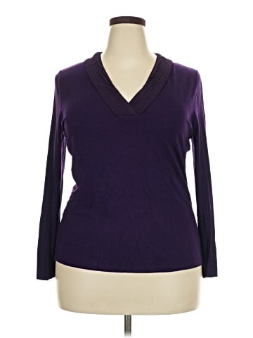 Lauren by Ralph Lauren Long Sleeve Top (view 1)