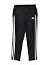 Adidas 100% Polyester Black Track Pants Size 7 - photo 1