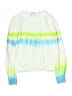 Splendid Tie-dye White Pullover Sweater Size 10 - photo 1