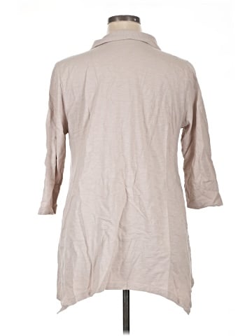 Soft Surroundings 3/4 Sleeve Button-Down Shirt (view 2)