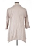 Soft Surroundings Tan 3/4 Sleeve Button-Down Shirt Size XL - photo 2
