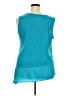 Roz & Ali Teal Sleeveless Blouse Size 2X - photo 2