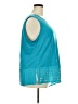 Roz & Ali Teal Sleeveless Blouse Size 2X - photo 4