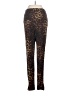 IMAN Animal Print Gold Casual Pants Size Sm L - photo 2