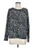 Drew Animal Print Silver Long Sleeve T-Shirt Size M - photo 1