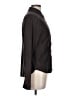 Kenneth Cole New York 100% Polyester Chevron-herringbone Black Long Sleeve Blouse Size L - photo 4