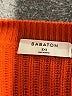Babaton 100% Wool Orange Wool Pullover Sweater Size XXS - photo 7