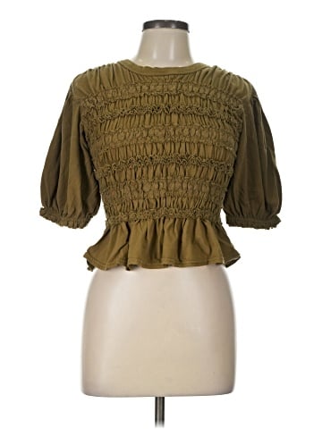 Free People 3/4 Sleeve Blouse (view 1)