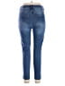 Curve Appeal Solid Blue Jeans Size 33 waist - photo 2
