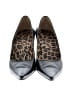 Dolce & Gabbana Animal Print Black Leather Pumps Size EU 37 - photo 2