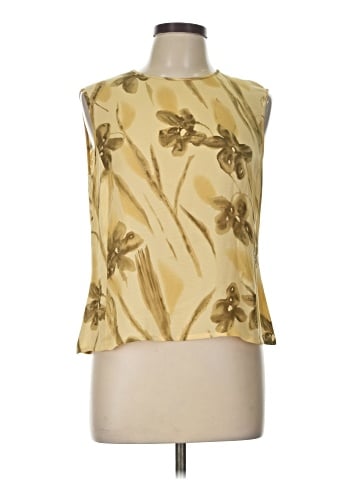 Carlisle Sleeveless Silk Top (view 1)