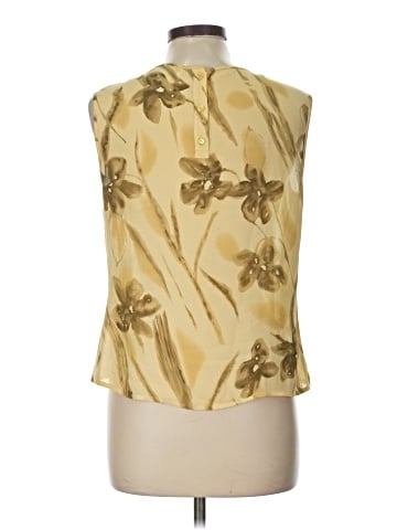 Carlisle Sleeveless Silk Top (view 2)