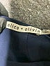 Alice + Olivia 100% Polyester Solid Black Casual Dress Size 0 - photo 7