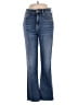 7 For All Mankind 100% Cotton Hearts Blue Jeans Size 26 waist - photo 1