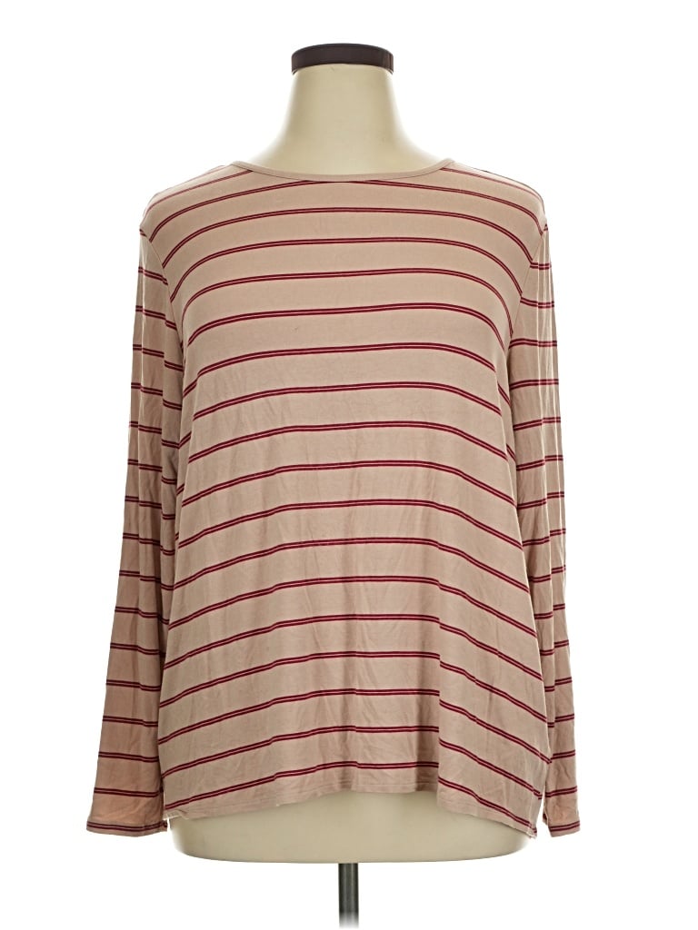 Click to view more detailed imagery on our partner's website Pre-owned Luxe 3/4 Sleeve T-shirt In Tan