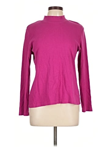 Karen Scott Long Sleeve Turtleneck (view 1)