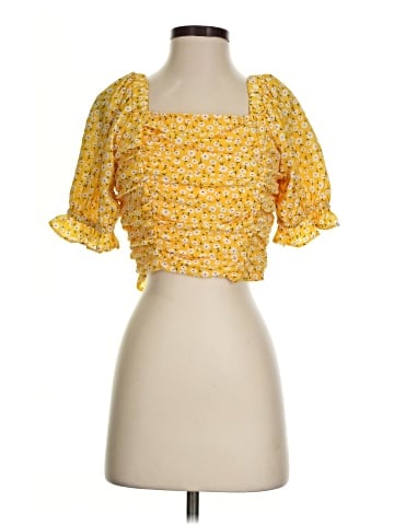 Altar'd State 3/4 Sleeve Blouse (view 1)