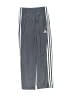 Adidas 100% Polyester Gray Track Pants Size 8 - photo 1