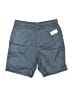 Old Navy 100% Cotton Solid Blue Shorts Size 18 - photo 1
