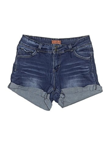 Wax Jean Denim Shorts (view 1)