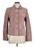 Ann Taylor LOFT 100% Leather Brown Leather Jacket Size 12 - photo 1