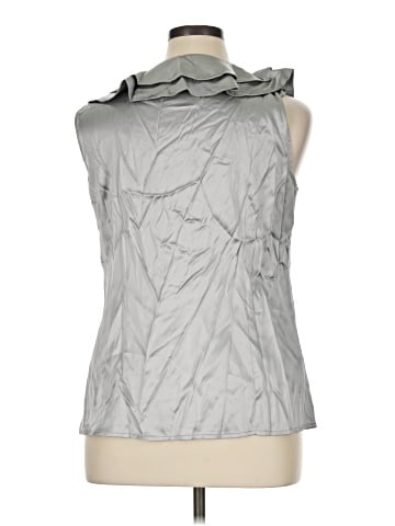 Ann Taylor Sleeveless Silk Top (view 2)