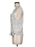 Bella Dahl 100% Rayon Silver Tank Top Size M - photo 5
