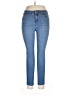 d.jeans Solid Blue Jeans Size 12 - photo 1