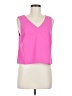 Julie Brown 100% Polyester Pink Sleeveless Blouse Size 8 - photo 1